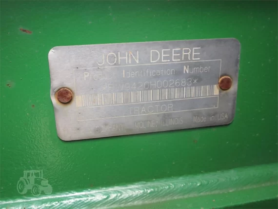 Трактор 2002 JOHN DEERE 9420 — изображение 20
