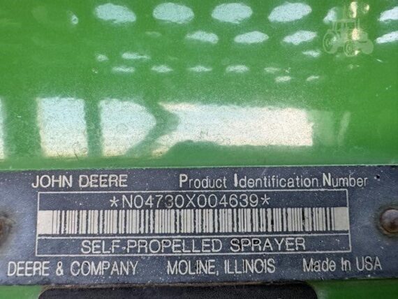 Самохідний обприскувач 2009 JOHN DEERE 4730 — изображение 38