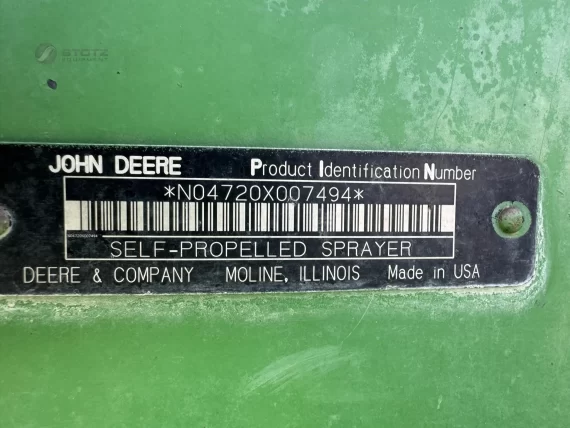 Самохідний обприскувач 2007 JOHN DEERE 4720 — изображение 23