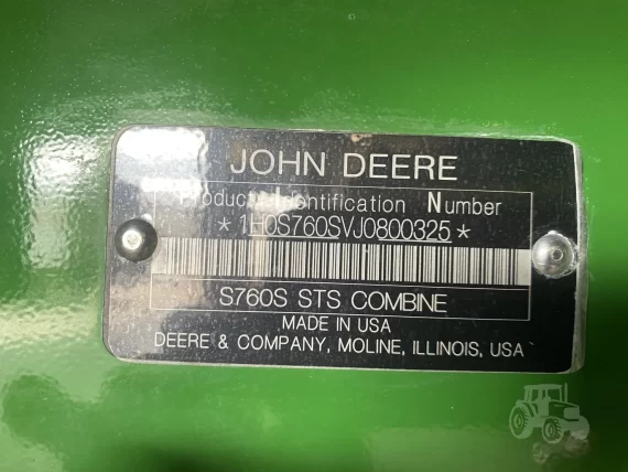 Комбайн 2018 JOHN DEERE S760 — изображение 5