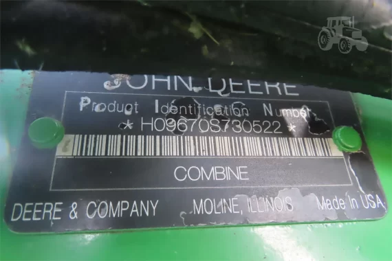 Комбайн 2009 JOHN DEERE 9670 STS — изображение 51