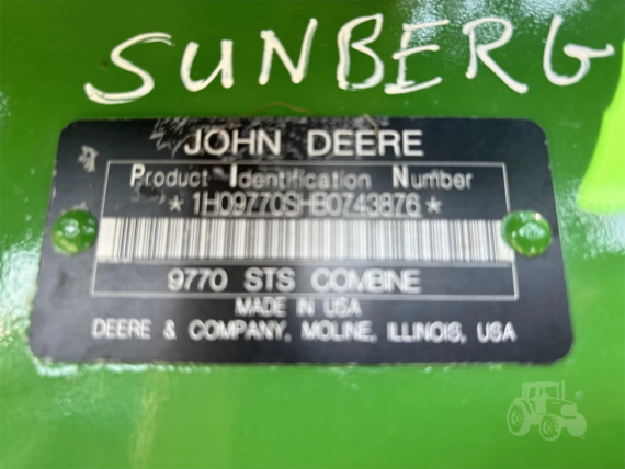 Комбайн 2011 JOHN DEERE 9770 STS — изображение 11