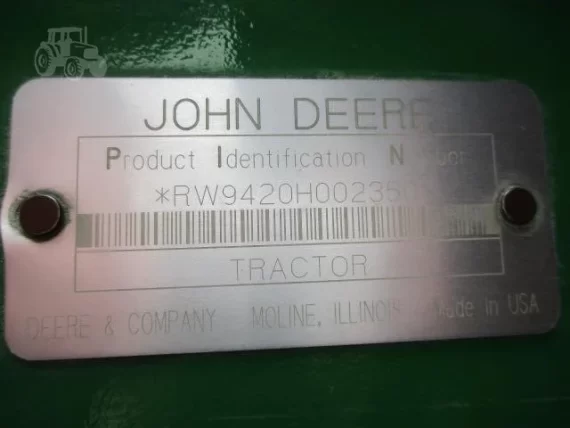 Трактор 2002 JOHN DEERE 9420 — изображение 69