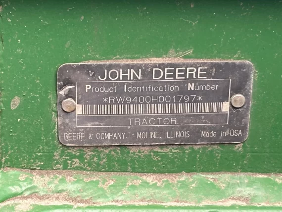 Трактор 1997 JOHN DEERE 9400 — изображение 13