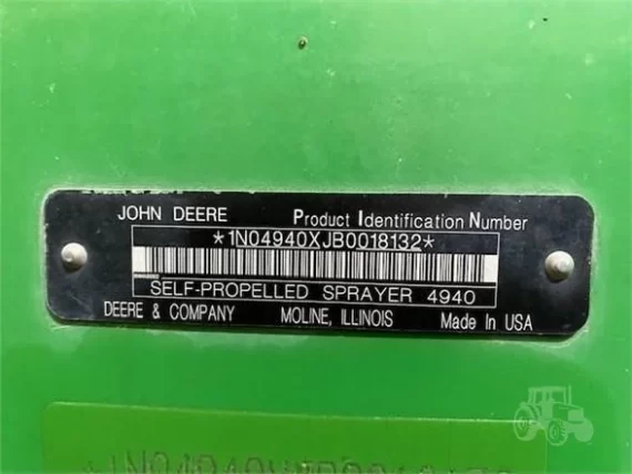 Самохідний обприскувач 2011 JOHN DEERE 4940 — изображение 9